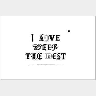 I Love Beer The Best Posters and Art